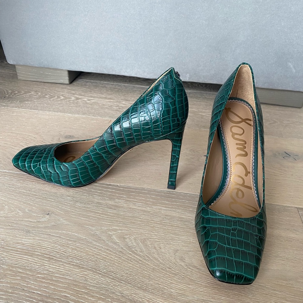 Leather high heels SamEdelman shoes size 7